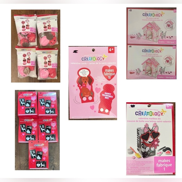 Other - NWT 5 lb bundle Valentine’s Day crafts for kids